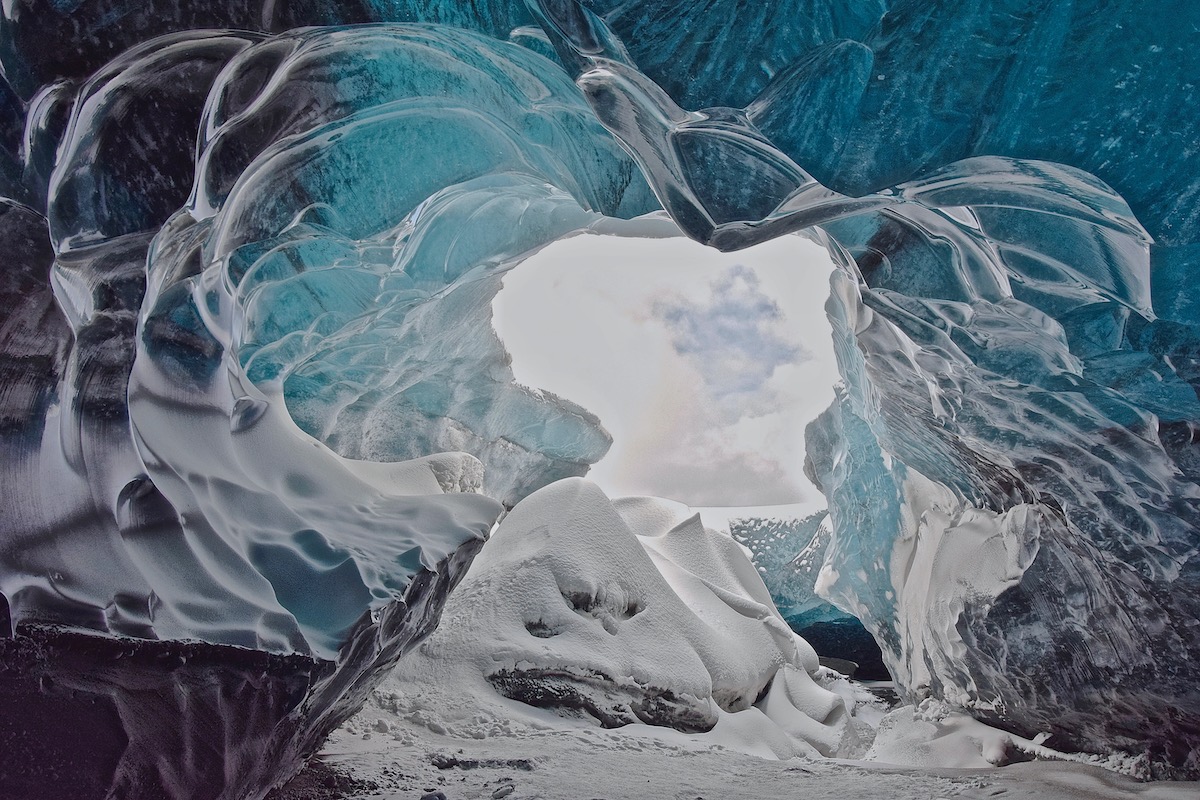 Ice Cave Entrance